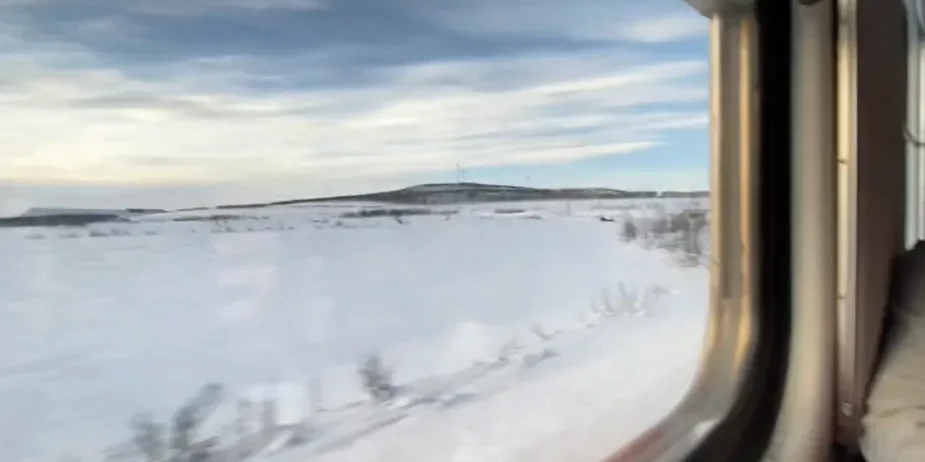 My First Snowy Adventure in Abisko, Sweden