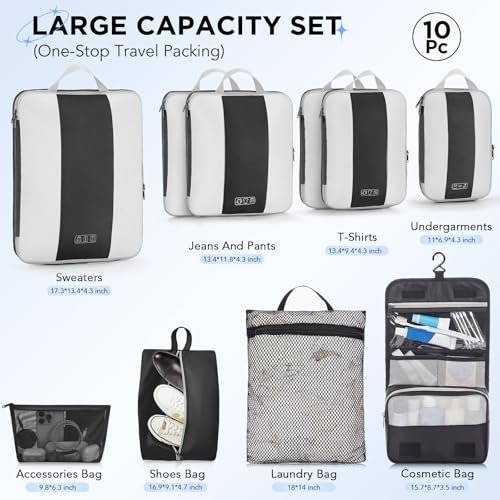 Best Compression Packing Cubes For Travel Luggage: Top Pick