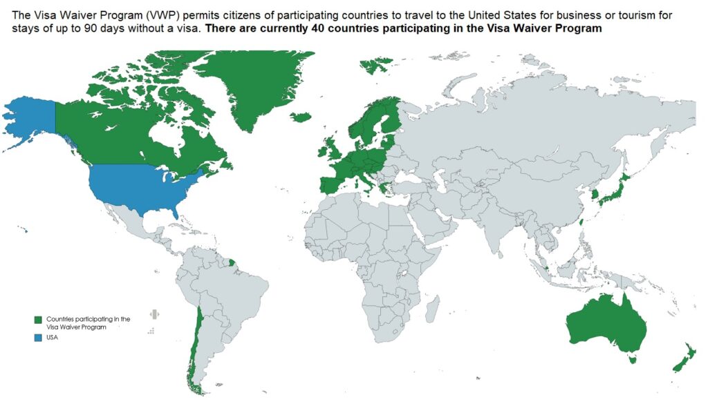 What Countries Can Visit USA Without Visa